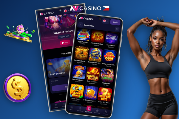 NV Casino cashback program – hráč s mincemi a procenty v šestistupňovém věrnostním systému