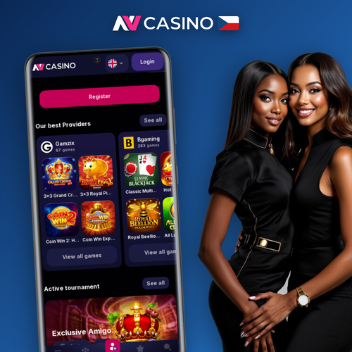 NV Casino app na chytrém telefonu s lobby ruletou a sportovními kurzy