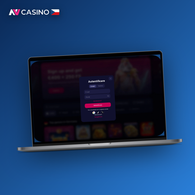 Vytvoření účtu NV Casino přes e-mail – bezpečné přihlašovací údaje